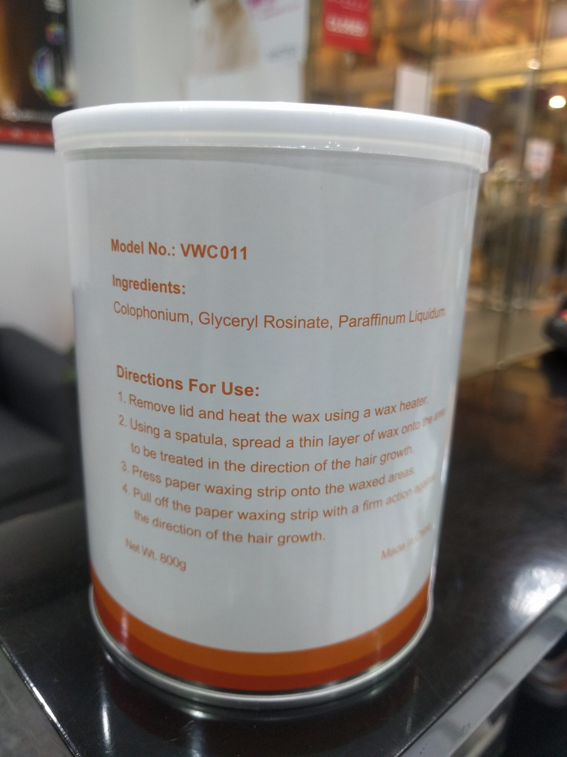 PROFESSIONAL USE WARM WAX / STRIP WAX IN TIN 800g - Image 2