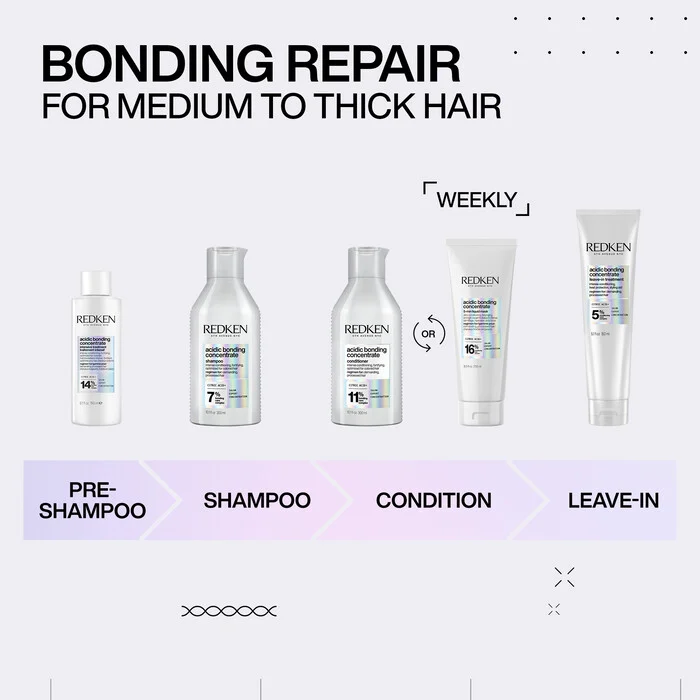 Redken Acidic Bonding Concentrate Shampoo & Conditioner 300ml Duo - Image 10