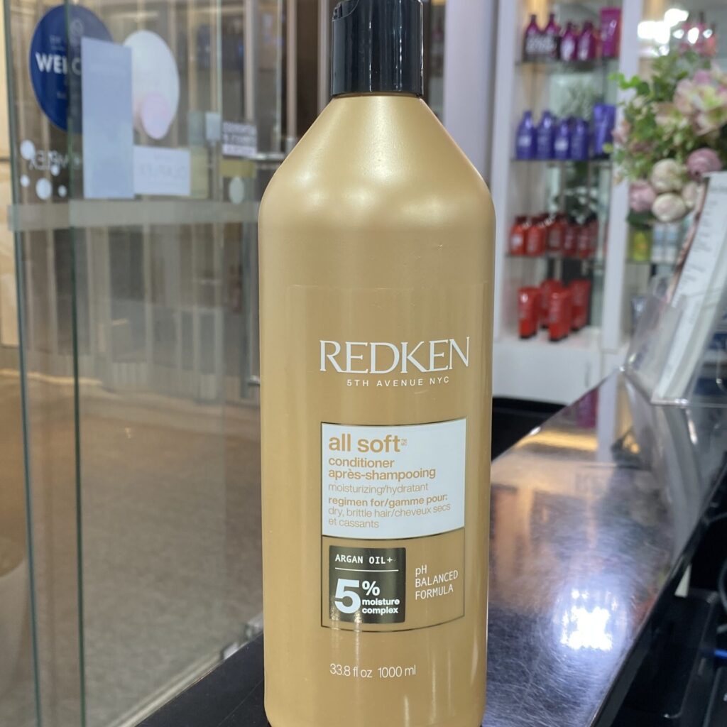 REDKEN ALL SOFT CONDITIONER 1000ml FOR DRY AND BRITTLE HAIR