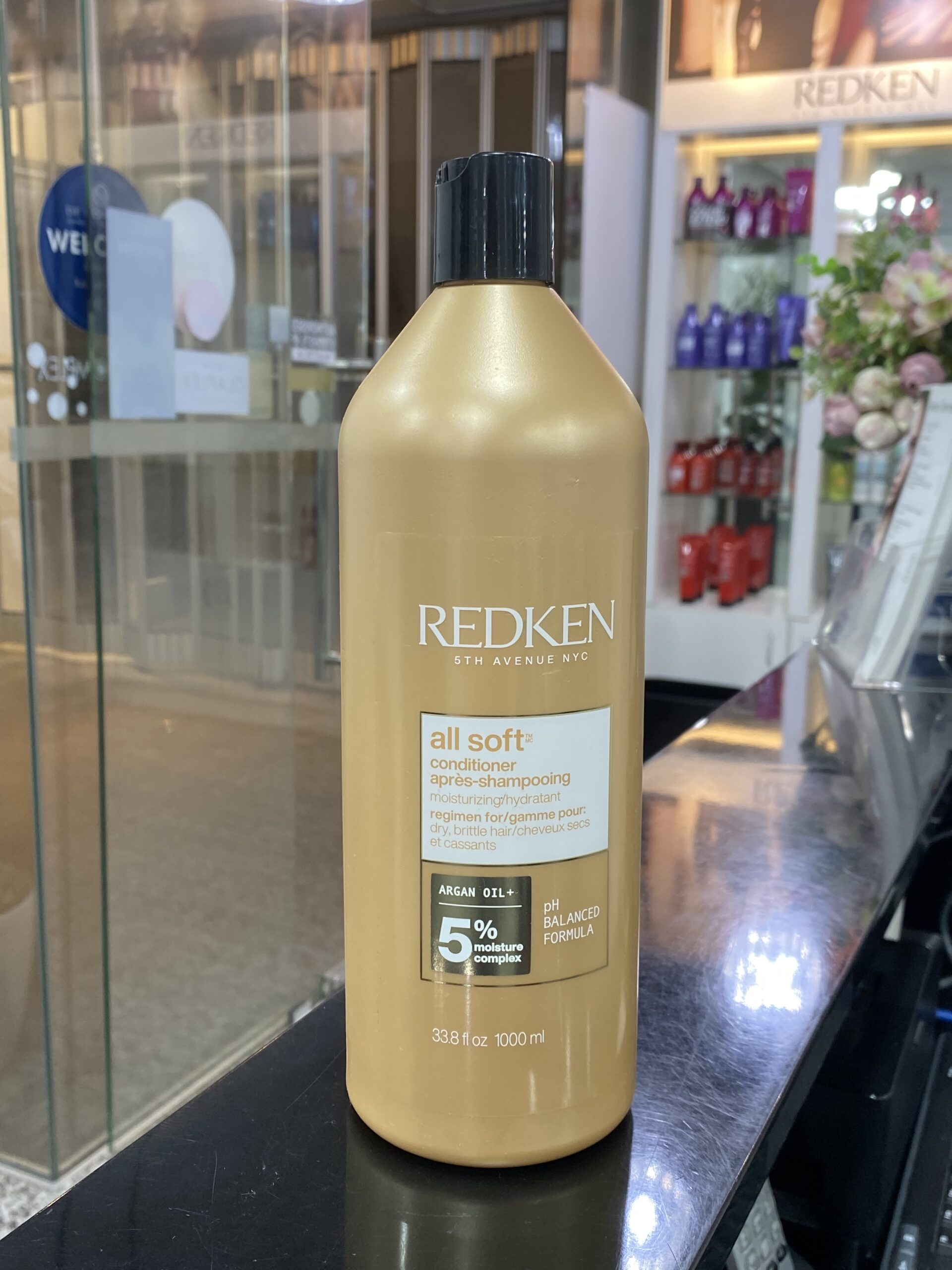 REDKEN ALL SOFT CONDITIONER 1000ml FOR DRY AND BRITTLE HAIR