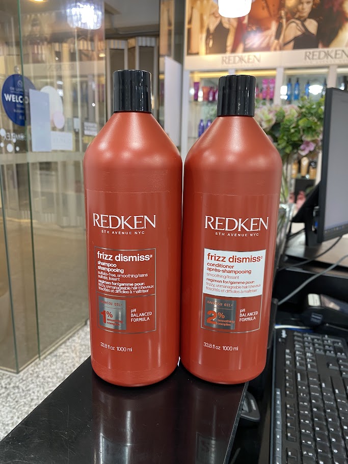 Redken Frizz Dismiss Sulfate-Free Shampoo and Conditioner 1L Pack
